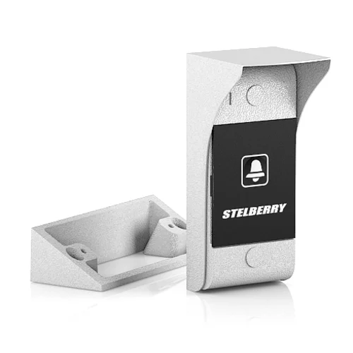 Всепогодная абонентская панель диспетчерской оперативной связи Stelberry S-125 с защитным козырьком